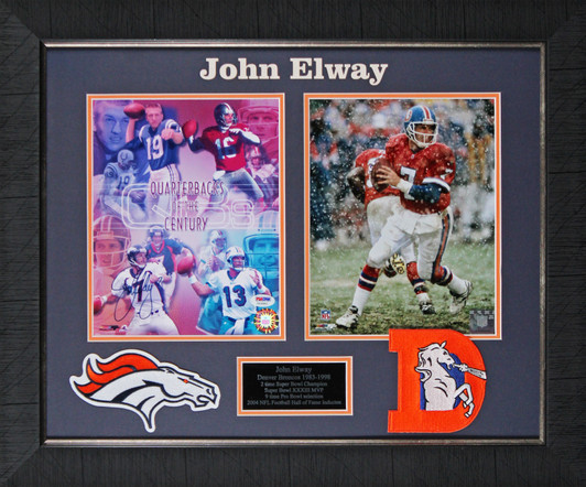 John Elway Signed OML Baseball (PSA)