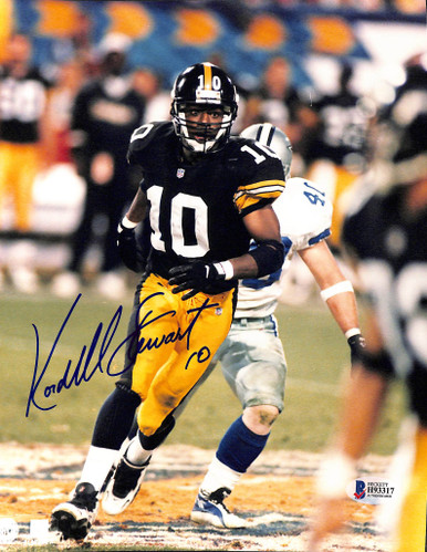 Kordell Stewart autographed Pittsburgh Steelers 1997 Beckett