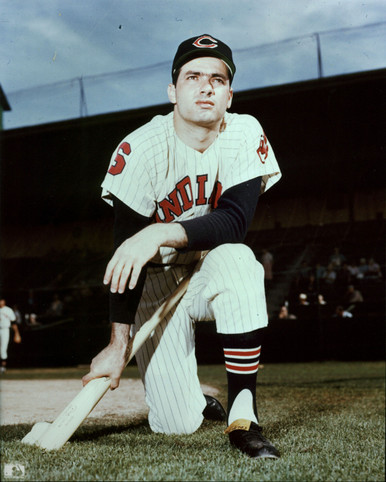 ROCKY COLAVITO 8X10 PHOTO CLEVELAND INDIANS BASEBALL PICTURE MLB WITH BAT