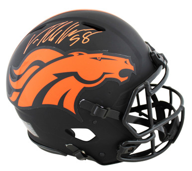 Denver Broncos Javonte Williams Signed Eclipse Mini Helmet Jsa Coa – MVP  Authentics