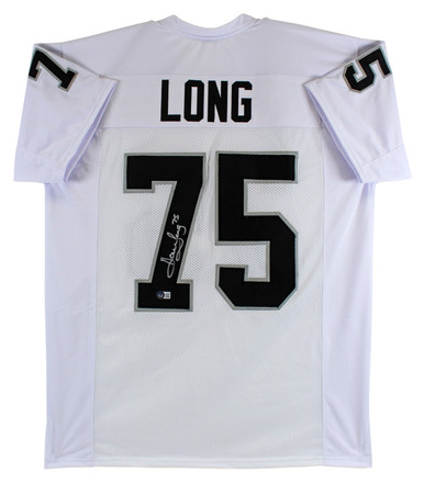 Howie Long Autographed and Framed Black Raiders Jersey Beckett COA