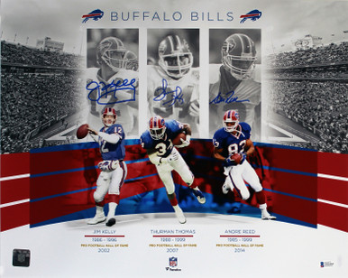 Jim Kelly & Thurman Thomas Autographed Buffalo Bills 16x20 Photo