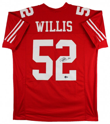 2012-14 SAN FRANCISCO 49ERS WILLIS #52 NIKE GAME JERSEY (HOME) XL - Classic  American Sports