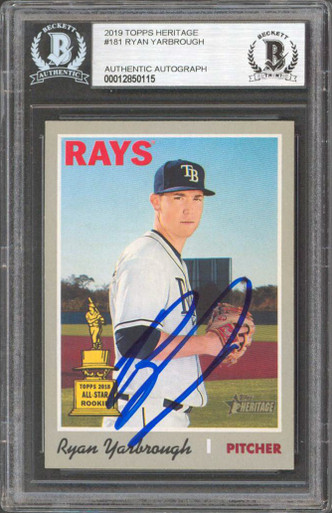 Ryan Mcmahon Autographed Signed Rockies Authentic 2016 Topps Heritage #16  Card Beckett