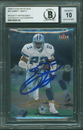 2000 Upper Deck Encore #60 Emmitt Smith Dallas Cowboys