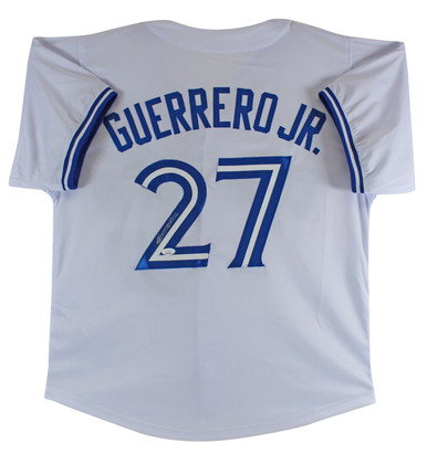 Vladimir Guerrero Jr Autographed Toronto Blue Jays Nike Baseball Jersey -  JSA COA