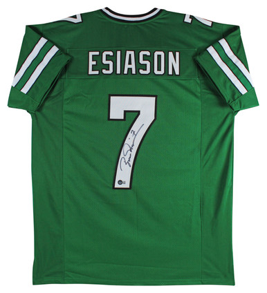 Press Pass Collectibles Boomer Esiason Authentic Signed Black Pro Style Jersey Autographed BAS Witnessed