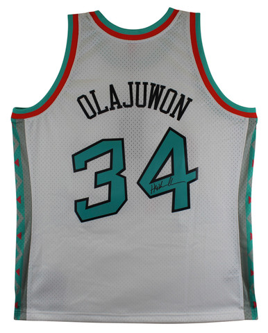 Hakeem Olajuwon Signed NBA All-Star 1996 Shirt - CharityStars