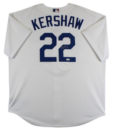 Clayton Kershaw Signed Framed Jersey JSA Autographed LA Dodgers L.A.