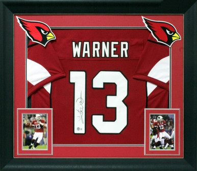 Kurt Warner Arizona Cardinals Signed Framed Photo