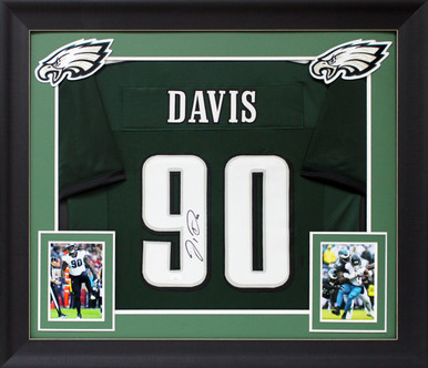 Philadelphia Eagles Jordan Davis Autographed Signed Jersey Jsa Coa