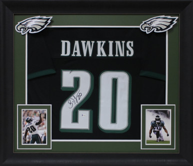 Brian Dawkins - Eagles Jersey Sticker for Sale by OLMontana