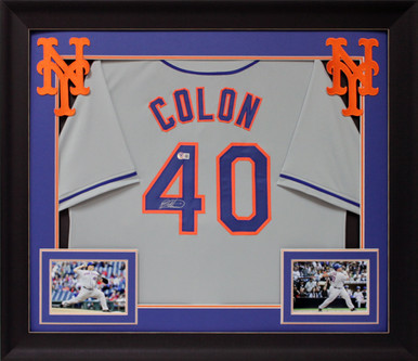 Bartolo Colon Game Used Signed New York Mets Jersey MLB Authentic JSA  Witness