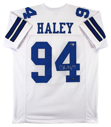 Framed Dallas Cowboys Charles Haley Autographed Signed Jersey