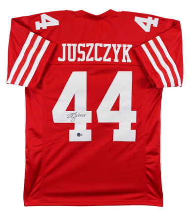 San Francisco 49ers Kyle Juszczyk Autographed Pro Style Gold Jersey BECKETT  Authenticated