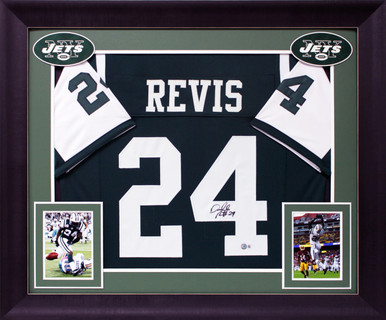 Darrelle Revis Autographed Signed Framed New York Jets