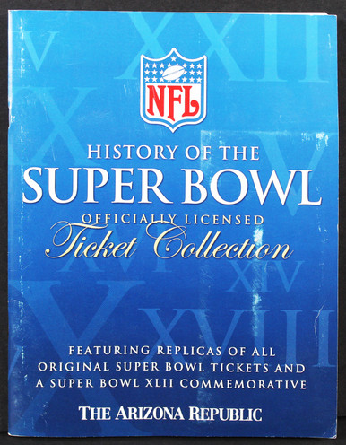 Super Bowl Tickets Image Gallery List, Collecting History, Guide