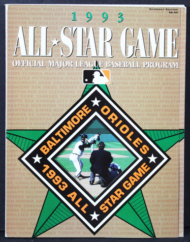 1991 Toronto Blue Jays All-Star Game Official MLB Program Magazine