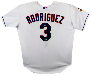 Alex Rodriguez Signed Autographed Texas Rangers Star Custom Jersey