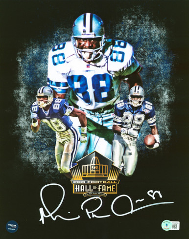 Cowboys Roger Staubach & Tony Dorsett Signed 11x14 Collage Edit Photo BAS  Wit