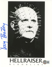 Doug Bradley Hellraiser Authentic Signed 8x10 Photo Autographed BAS #BL44565