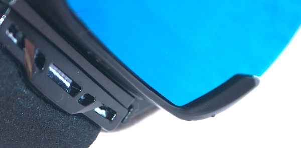 FRAMES HAVE A TAB IN THE CORNER THAT GRIPS THE LENS FOR ADDED SECURITY