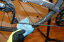 First step, clean your chain!  The cleaner the better!  Use only  non-flammable cleaners.