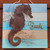 Handmade Rust Seahorse Pallet Wood Beach Wall Art