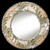 Haliotes Shell Round Mirror 14" Great Wedding Gift