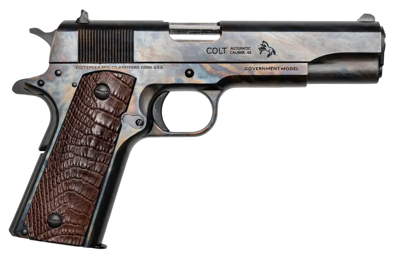 COLT 1911 45ACP 7RD CASE HARDENED CNC LINEAGE - Winter Timber Outdoors