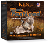 KENT ULTIMATE FASTLEAD 28GA SHOTSHELL 2.75IN 6# 7/8OZ 250RDS