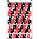 EZ AIM FUN GET THE GAME ON PAPER SHOOTING TARGETS 12IN W X 18IN H 8PK