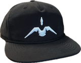 MIGRA BLACK BIRD ROPE HAT
