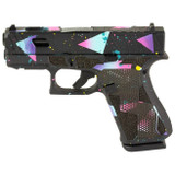 GLOCK 43X 9MM PISTOL SEMI-AUTO 3.39IN 80S NIGHT 2-10RD MAGS