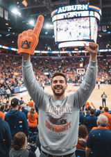 RETRO AUBURN BASKETBALL SWEATSHIRT