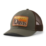 Orvis Covey Rise Trucker Hat - Sagewood