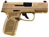 FN America Reflex 9mm Semi Auto Pistol FDE 3.3" 1-11rd 1-15rd Mags