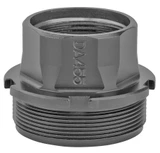 Dead Air Xeno Adapter 1-3/8-24 4140 Steel Black Nitride