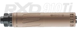 Dead Air 10mm Suppressor w/ 1/2x28 Piston FDE