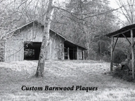 CUSTOM BARNWOOD PLAQUES