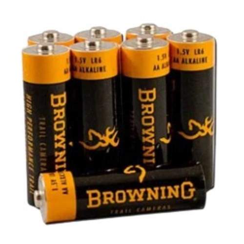 BROWNING BROWNING TRAIL CAMERA BATTERIES 8AA AA ALKALINE BROWN-BTC8AA