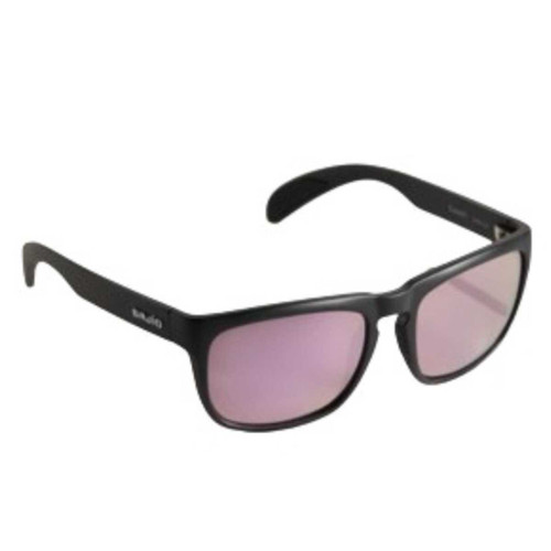 BAJIO BAJIO SWASH SUNGLASSES BLACK MATTE ROSE MIRROR POLY POLARIZED BAJIO-SWA220724