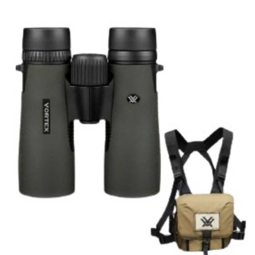 VORTEX VORTEX DIAMONDBACK HD ROOF PRISM BINOCULARS 10X42MM GREEN W/ GLASSPAK HARNESS CASE VORTEX-DB-215
