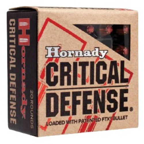 HORNADY Hornady Critical Defense 45Colt 185gr Hornady Flex Tip eXpanding 20 Per Box/10 Case - 92790 HORN-92790