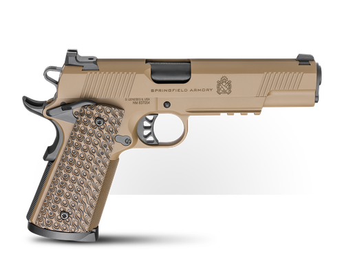 SPRINGFIELD ARMORY Springfield 1911 TRP .45 ACP 5" 8rd Pistol, Coyote Brown - PC9125LRCB SPRING-PC9125LRCB