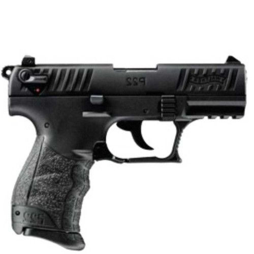WALTHER Walther P22Q Handgun .22LR 10rd Magazine 3.4" Threaded Barrel Black - 5120700 WALTHR-5120700