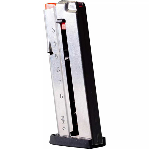 SMITH AND WESSON SW SHIELD EZ MAGAZINE 9MM 8RD STAINLESS SNW-3012704