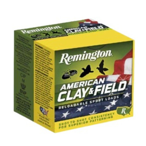 REMINGTON AMERICAN CLAY AND FIELD SPORT 12GA 2 3/4IN .87OZ 8SHOT 25RDS