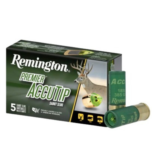 REMINGTON ACCUTIP SABOT SLUG 12GA 2.75IN 385GR SLUG 5RDS