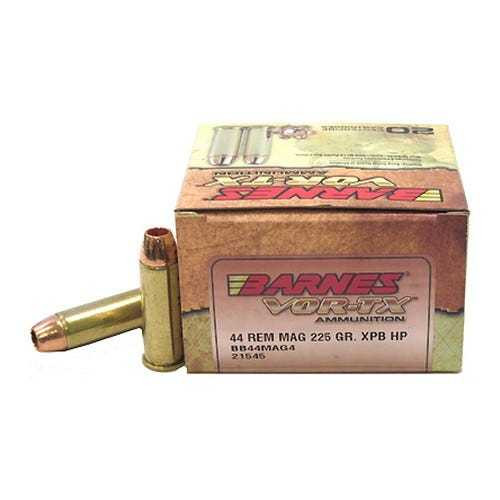 BARNES Barnes Bullets VOR-TX Handgun 44Rem Mag 225gr Barnes 20 Per Box/10 Case - 21545 BARNES-21545